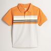 Short Sleeve Chest Striped Polo